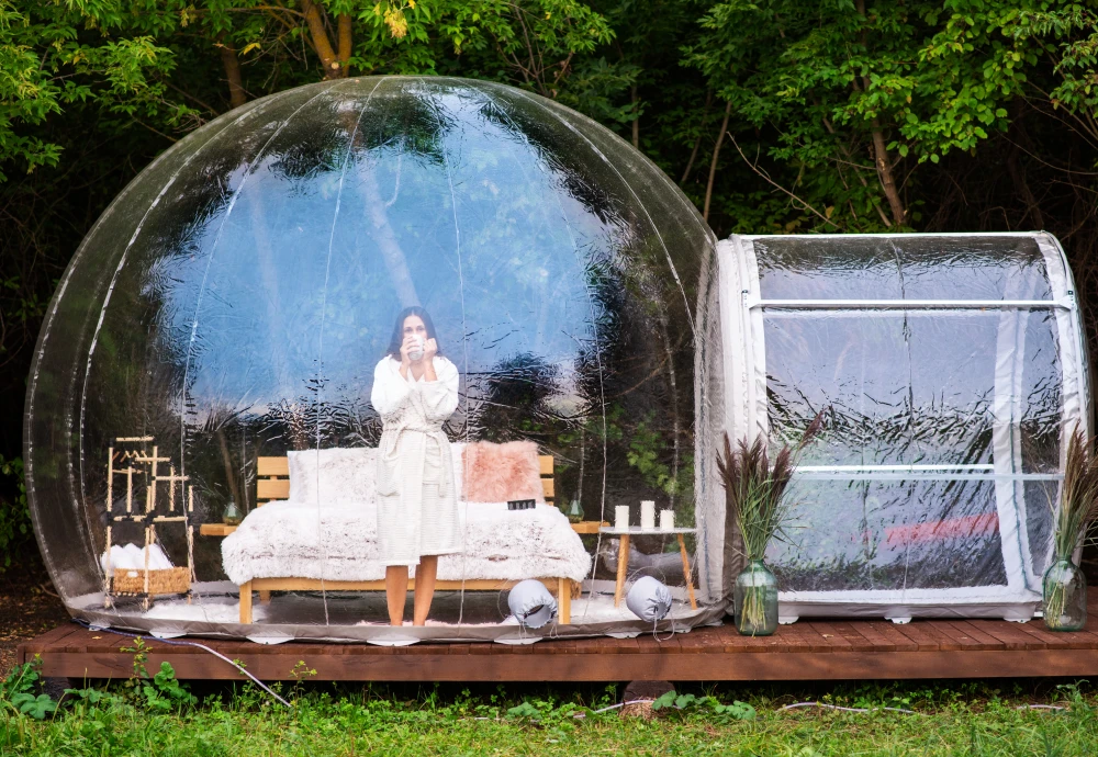 pop up bubble tent